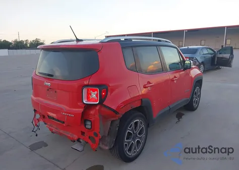 2017 Jeep Renegade Limited Fwd z USA, uszkodzony, nr VIN ZACCJADBXHPE40132